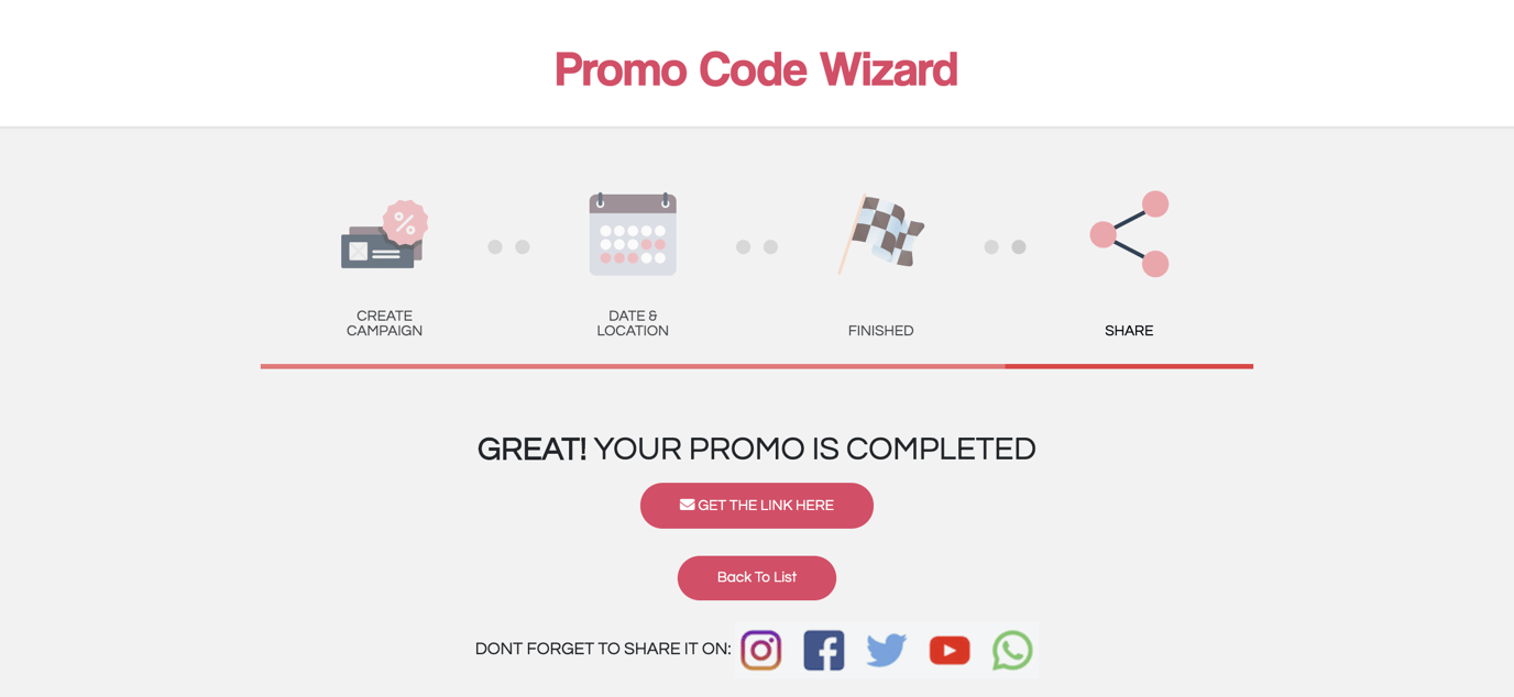 Promo Codes